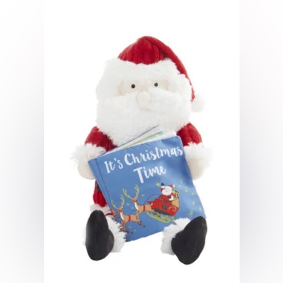 BNWT Mud Pie Plush Santa - Picture 1 of 1